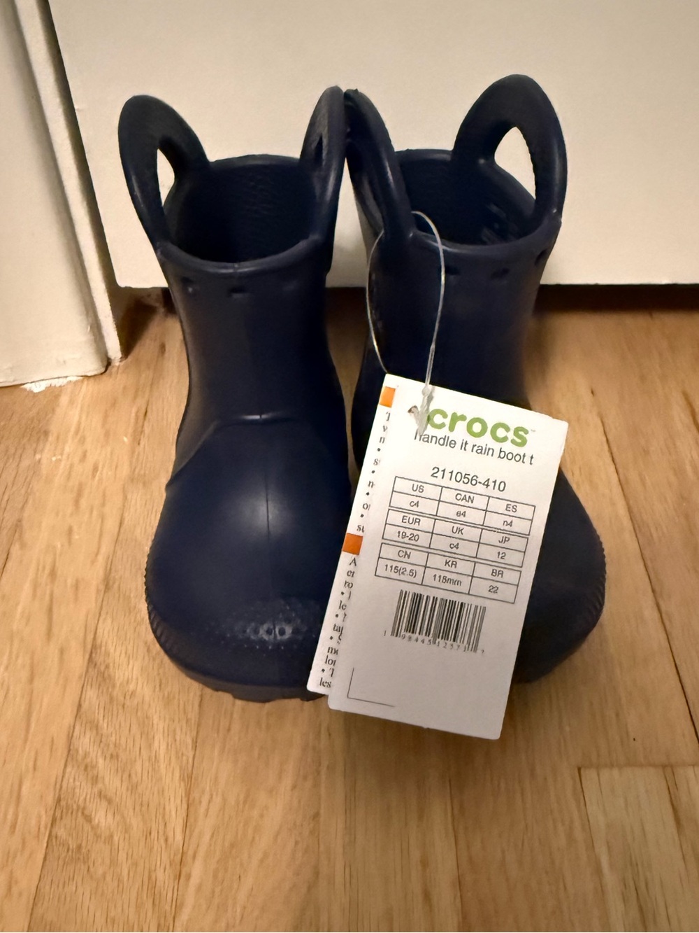 NWT Crocs toddler handle it rain boots - Picture 3 of 7